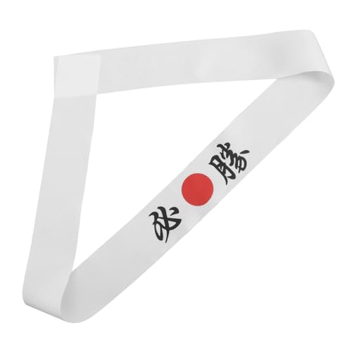 Warmhm Japanisches Ninja Stirnband für Herren Vielseitiges Hachimaki für Karate Training und Koch Modisches Langlebiges Kopfbedeckung Zubehör für Sport und Beruf von Warmhm