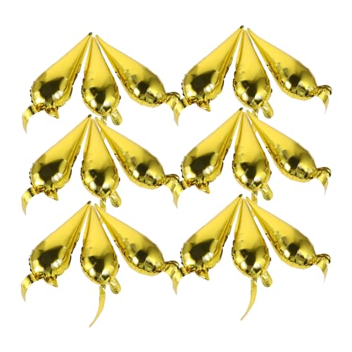 Warmhm Jumbo 3d-stern-luftballons, 50 Stück, Aufblasbare Folie, Aufblasbar, Mit Spikes, Party-dekoration, Hintergrund, Hängende Verzierung Für Hochzeit, Fotokabine, Gold Warmhm Jumbo 3d-stern-luftballons, 50 Stück, Aufblasbare Folie, Aufblasbar, Mit Spikes, Party-dekoration, Hintergrund, Hängende Verzierung Für Hochzeit, Fotokabine, Gold von Warmhm