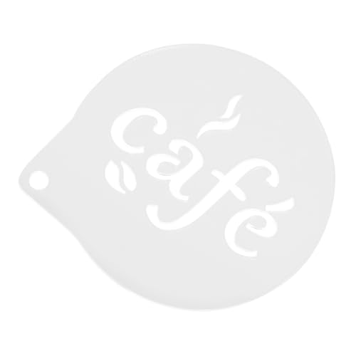Warmhm Kaffee-Latte-Form Kaffeezubehör Schablone Dekoration Formwerkzeuge für Cappuccino Werkzeuge für Kaffee Restaurant-Latte-Vorlagen Milchschaum-Vorlagen Kaffeestab Acryl Transparent Warmhm Kaffee-Latte-Form Kaffeezubehör Schablone Dekoration Formwerkzeuge für Cappuccino Werkzeuge für Kaffee Restaurant-Latte-Vorlagen Milchschaum-Vorlagen Kaffeestab Acryl Transparent von Warmhm