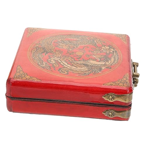 Warmhm Kasten Antike Schmuckschatulle Mit Deckel Schmuckschatullen Anzeige Chinesisch Japanische Schmuckstücke Schmuckorganisator Für Damen Schmuckkästchen Rot Hölzern Warmhm Kasten Antike Schmuckschatulle Mit Deckel Schmuckschatullen Anzeige Chinesisch Japanische Schmuckstücke Schmuckorganisator Für Damen Schmuckkästchen Rot Hölzern von Warmhm