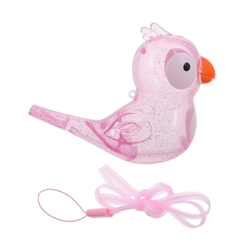 Warmhm Kinderpfeife Vogelpfeife Pfeifen Pfeifenspielzeug Pfeifen Für Partypfeifen Schiebepfeife Spielzeugpfeife Krachmacherspielzeug Für Rosa Plastik von Warmhm