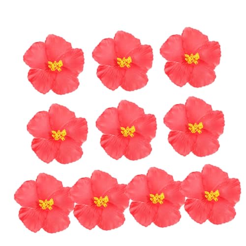 Warmhm Künstliche Hibiskusblüten 20 Stück Künstliche Hibiskusblüten Künstliche Hibiskuspflanzen Für Den Außenbereich Hawaiianische Blumendekorationen Sommerblumendekorationen von Warmhm