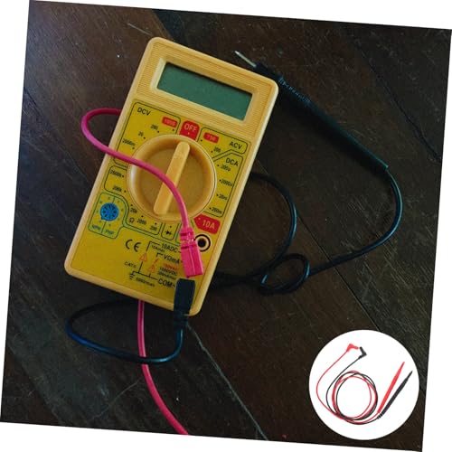 Warmhm Multimeter Prüfsonden Reine Kupfer Messleitungen mit Präziser Spitze Testleitungen für Präzises Messen Kompakt und Vielseitig für Elektronik und Stromprüfung von Warmhm