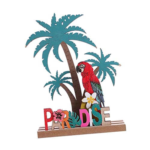 Warmhm Nordischer Stil Tropisches Tier Holz Hawaii Deko Ornament Roter Papagei Warmhm Nordischer Stil Tropisches Tier Holz Hawaii Deko Ornament Roter Papagei von Warmhm