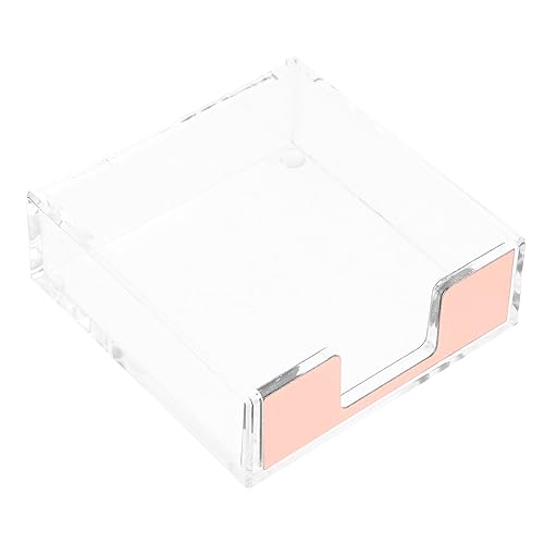 Warmhm Notizblock-Spender Notizblock- Büro-schreibwaren-Organizer Notizblock-hülle Roségold-Desktop-zubehör Warmhm Notizblock-Spender Notizblock- Büro-schreibwaren-Organizer Notizblock-hülle Roségold-Desktop-zubehör von Warmhm