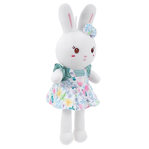 Warmhm Plüsch-Kaninchen-Puppe für kinderspielzeug Toys Easter Presents Kaninchenpuppe mit Kleidung Ostern Kaninchen Plüschmaterial Green Warmhm Plüsch-Kaninchen-Puppe für kinderspielzeug Toys Easter Presents Kaninchenpuppe mit Kleidung Ostern Kaninchen Plüschmaterial Green von Warmhm