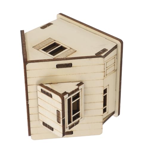 Warmhm Puppenhaus Modell Puzzle Kit für für Geburtstage Dekorativer Holzbausatz für Wohnraumgestaltung Warmhm Puppenhaus Modell Puzzle Kit für für Geburtstage Dekorativer Holzbausatz für Wohnraumgestaltung von Warmhm