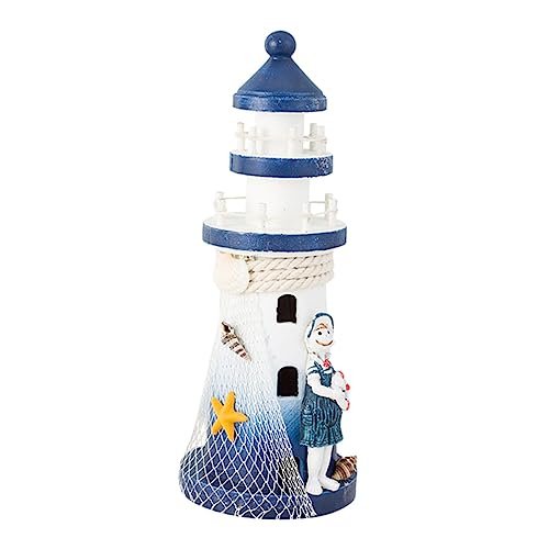 Warmhm Retro Holz Leuchtturm Modell Mediterranen Stil Zu Hause Schmuck Familien Freunde Gäste Warmhm Retro Holz Leuchtturm Modell Mediterranen Stil Zu Hause Schmuck Familien Freunde Gäste von Warmhm