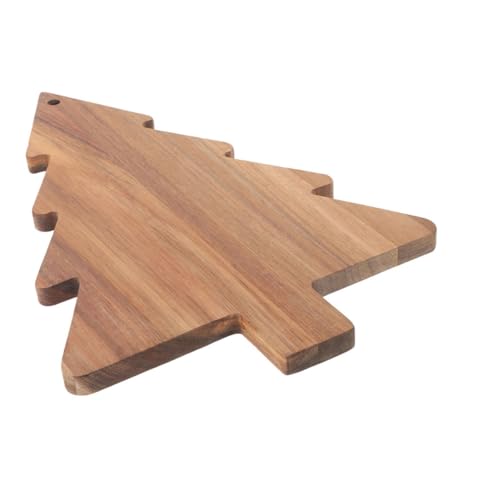 Warmhm Reversibles Weihnachtsbaum Schneidebrett aus Akazienholz Doppelseitig für Fleisch und Gemüse Geruchsresistente Oberfläche Ergonomisch Leicht Dekoratives Festliches Servierbrett Warmhm Reversibles Weihnachtsbaum Schneidebrett aus Akazienholz Doppelseitig für Fleisch und Gemüse Geruchsresistente Oberfläche Ergonomisch Leicht Dekoratives Festliches Servierbrett von Warmhm