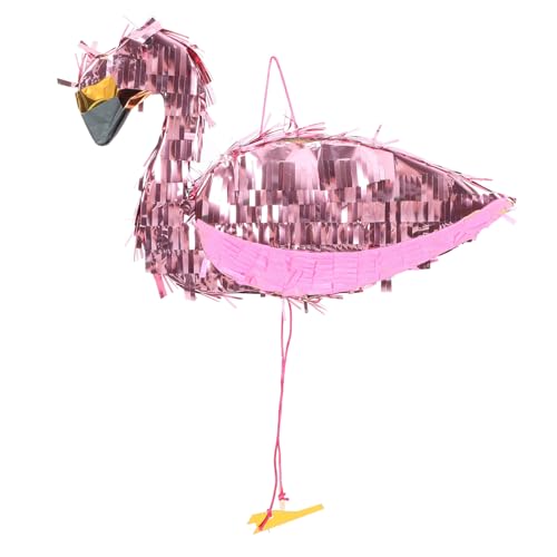 Warmhm Rosa Flamingo-Pinata-Geburtstagsparty-Dekoration Tropische Sommer-Pool-Party-Pinata-Flamingo-Partygeschenke 16 5X15 5 Cm 4X2. 7 Zoll von Warmhm