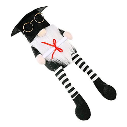Warmhm Rudolph GNOME Puppe Graduierung Kappe Handgemachte GNOME Puppen Klassenkamerad Präsentieren Dekorative GNOME Für Party von Warmhm