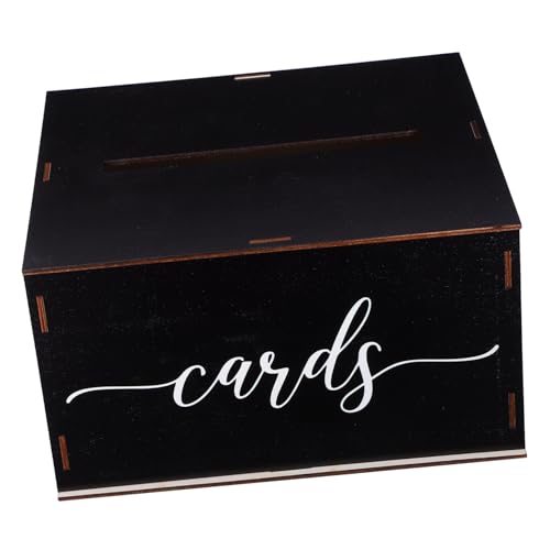 Warmhm Rustikale Holz Kartenbox Groß mit Schlitz Eleganter Umschlag Aufbewahrungskasten für Hochzeitsempfang Party Shower und Vielseitige Aufbewahrung für Karten und Geschenke Warmhm Rustikale Holz Kartenbox Groß mit Schlitz Eleganter Umschlag Aufbewahrungskasten für Hochzeitsempfang Party Shower und Vielseitige Aufbewahrung für Karten und Geschenke von Warmhm