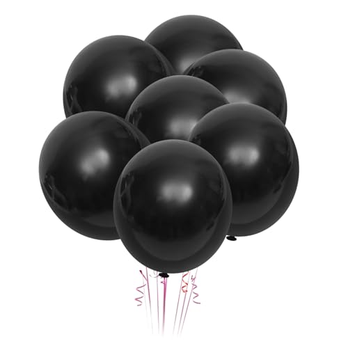 Warmhm Schwarze Latexballons Für Geburtstagsfeiern Hochzeiten Und Graduierungen Inklusive Bänder Perfekte Partydekoration Für Bögen Und Warmhm Schwarze Latexballons Für Geburtstagsfeiern Hochzeiten Und Graduierungen Inklusive Bänder Perfekte Partydekoration Für Bögen Und von Warmhm