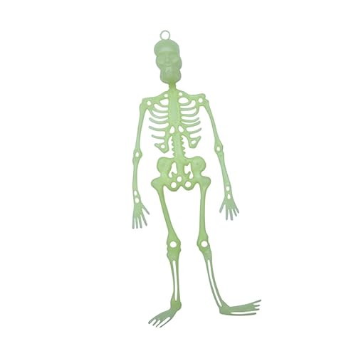 Warmhm Skelett Halloween Dekoration Gruselige Hängende Schädelanhänger Für Horrorpartys Leuchtende Halloween Requisiten Für Gruseldekorationen Warmhm Skelett Halloween Dekoration Gruselige Hängende Schädelanhänger Für Horrorpartys Leuchtende Halloween Requisiten Für Gruseldekorationen von Warmhm