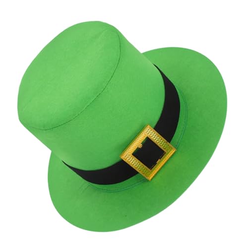 Warmhm St. Patrick's Day Hut Irische Partyhüte Irische Festivalhüte Accessoires Für Irische Festivals St. Patricks Day Hüte St Patrick Hut Irische Hüte Für Frauen Green Filzstoff Warmhm St. Patrick's Day Hut Irische Partyhüte Irische Festivalhüte Accessoires Für Irische Festivals St. Patricks Day Hüte St Patrick Hut Irische Hüte Für Frauen Green Filzstoff von Warmhm