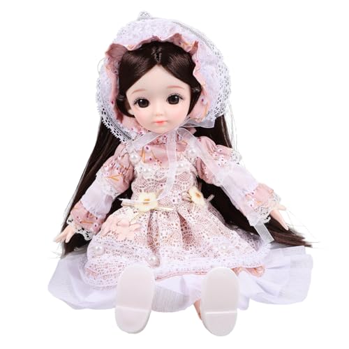 Warmhm Süße Puppe Kleidung Prinzessin verbunden gemeinsam klein unser Mädchen Puppe Mini-Bjd-Puppe Gliederpuppe im hawaiianischen Stil Geburtstagsgeschenk Samt Warmhm Süße Puppe Kleidung Prinzessin verbunden gemeinsam klein unser Mädchen Puppe Mini-Bjd-Puppe Gliederpuppe im hawaiianischen Stil Geburtstagsgeschenk Samt von Warmhm