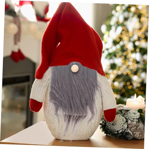 Warmhm Teiliges Gnome aus Polyester und Holz Hautfreundliche Fake Beards in Khaki Dunkelgrau DIY Zubehör für Gnome Basteln Sichere Weihnachtsdeko mit Holzperlen als Nasen Warmhm Teiliges Gnome aus Polyester und Holz Hautfreundliche Fake Beards in Khaki Dunkelgrau DIY Zubehör für Gnome Basteln Sichere Weihnachtsdeko mit Holzperlen als Nasen von Warmhm