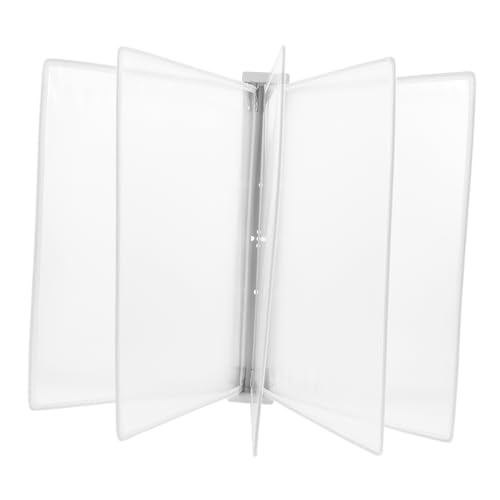 Warmhm Wandmontierter Aktenhalter-organizer: 5-seitiges Anzeigesystem Für A4-dokumente Und Referenzdateien – Platzsparender Papierblatthalter von Warmhm