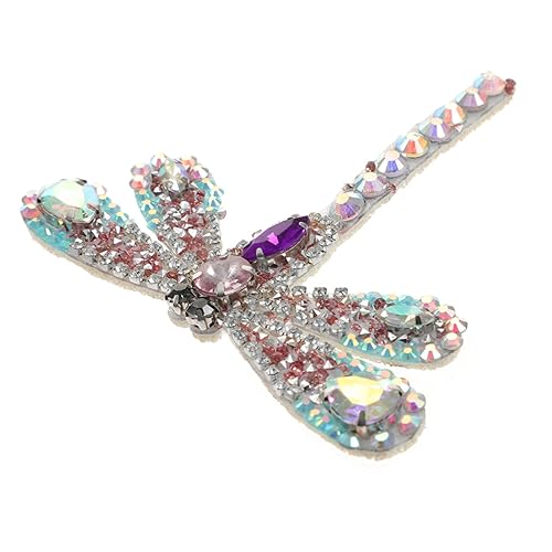 Warmhm Wasserdichter Strass Libellen Aufnäher zum Aufbügeln DIY Schuhschmuck und Kleidung Applikation Hitzebeständig Langlebig für Hüte Jacken und Hochzeitsschuhe Warmhm Wasserdichter Strass Libellen Aufnäher zum Aufbügeln DIY Schuhschmuck und Kleidung Applikation Hitzebeständig Langlebig für Hüte Jacken und Hochzeitsschuhe von Warmhm