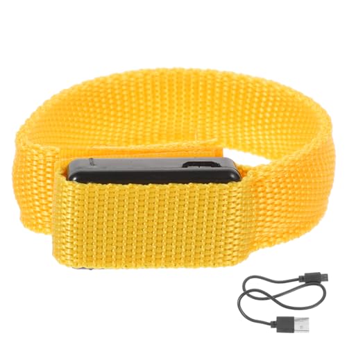 Warmhm Wiederaufladbares LED Glüharmband Nacht Sichtbarkeit Handgelenk Band Mit Ladekabel Leuchtendes Armband Für Partys Sport Warmhm Wiederaufladbares LED Glüharmband Nacht Sichtbarkeit Handgelenk Band Mit Ladekabel Leuchtendes Armband Für Partys Sport von Warmhm