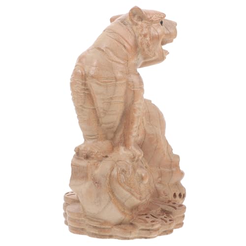 Warmhm Zwölf Sternzeichen Holzschnitzerei Tiger Zarte Tigerstatue Tierdekoration Tiger- Hausskulptur Tigerfigur Aus Holz Schreibtisch-Tier-Statue Holzfiguren Tigerfiguren Mahagoni- Warmhm Zwölf Sternzeichen Holzschnitzerei Tiger Zarte Tigerstatue Tierdekoration Tiger- Hausskulptur Tigerfigur Aus Holz Schreibtisch-Tier-Statue Holzfiguren Tigerfiguren Mahagoni- von Warmhm
