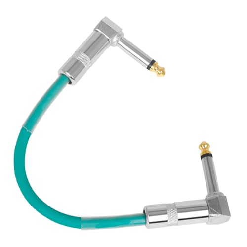 Warmhm kabel für elektrische gitarre Gitarrenkabel Pedal Patchkabel Patch-Kabel Metall Green von Warmhm