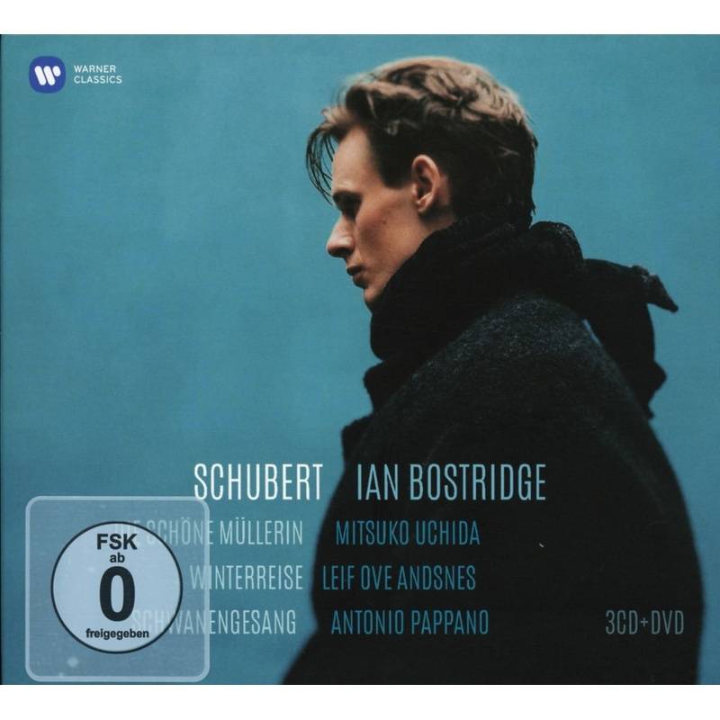 Schöne Müllerin/Winterreise/Schwanengesang - Ian Bostridge, M. Uchida, L.O. Andsnes, A. Pappano. (CD mit DVD) von Warner Classics