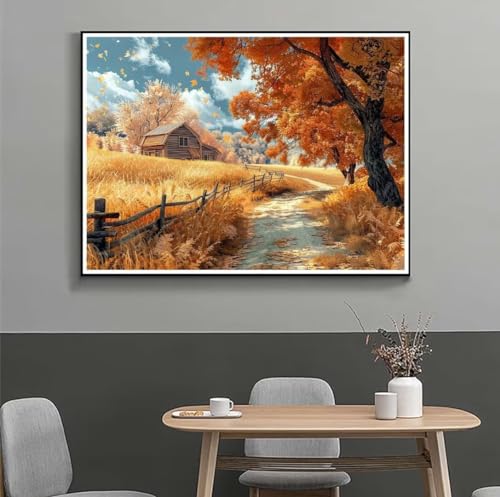 Diamond Painting Herbst Bauernhof Diamant Painting Bilder DIY Diamond Art Kinder Full Diamond Painting Zubehör Basteln Erwachsene 5D Diamant Kunst Malerei Stickerei Set Home Wand Decor 45x60 cm y85 Diamond Painting Herbst Bauernhof Diamant Painting Bilder DIY Diamond Art Kinder Full Diamond Painting Zubehör Basteln Erwachsene 5D Diamant Kunst Malerei Stickerei Set Home Wand Decor 45x60 cm y85 von Washifa