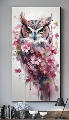 Eule Diamond Painting Groß XXL 200x85 cm DIY Diamant Painting Bilder Erwachsene, Full drill 5D Diamond Art Kinder, Mosaic Bastelset Kunst Malen Nach Zahlen Malerei Stickerei Set Home Wand Dekor R462 Eule Diamond Painting Groß XXL 200x85 cm DIY Diamant Painting Bilder Erwachsene, Full drill 5D Diamond Art Kinder, Mosaic Bastelset Kunst Malen Nach Zahlen Malerei Stickerei Set Home Wand Dekor R462 von Washifa