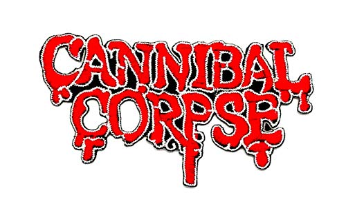 Wasuphand Cannibal Corpse Rock Band Patch Aufnäher Eisen bestickt Heavy Metal Musik DIY Tasche Weste Geschenk Jeans Denim Badge Kostüm von Wasuphand