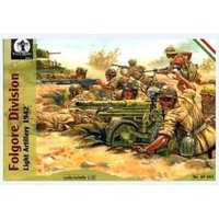 Folgore Division Light Artillery, 1942 von Waterloo 1815