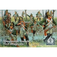 Napoleonic french foot dragoons von Waterloo 1815
