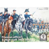 Prussian Officers & High staff 1813-1815 von Waterloo 1815