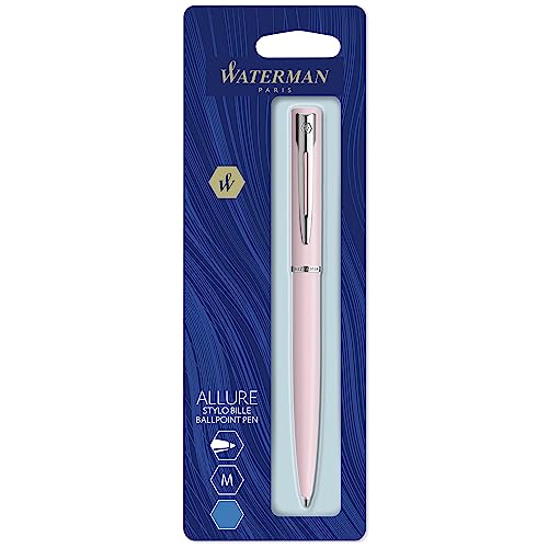 WATERMAN Kugelschreiber Allure Pastellrosa C.C. M Blau Blister von Waterman