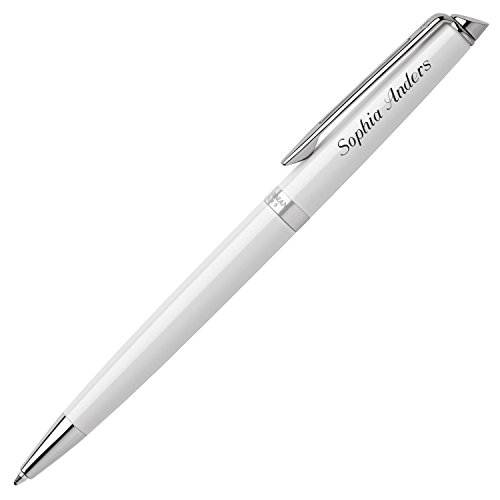 WATERMAN Kugelschreiber HEMISPHERE Essential Weiß C.C. S0920970 mit persönlicher Laser-Gravur von Cadenis