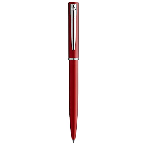 Waterman Allure Kugelschreiber | Lackierung in Rot | Mittlere Spitze | Blaue Tinte | Geschenkbox von Waterman