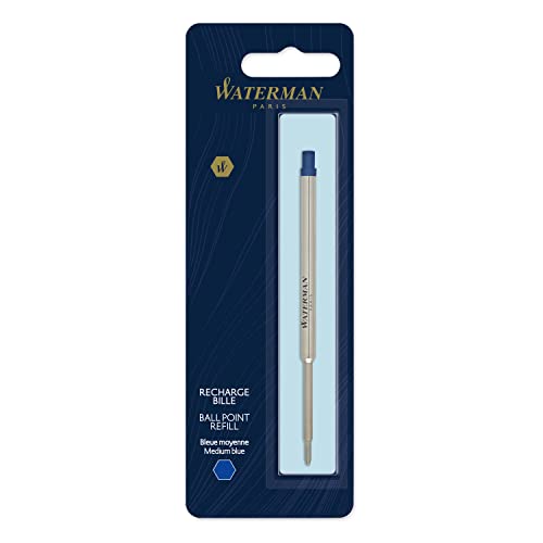 Waterman Ersatzmine für Kugelschreiber | mittlere Spitze | Blaue Tinte | 1 Stück von Waterman