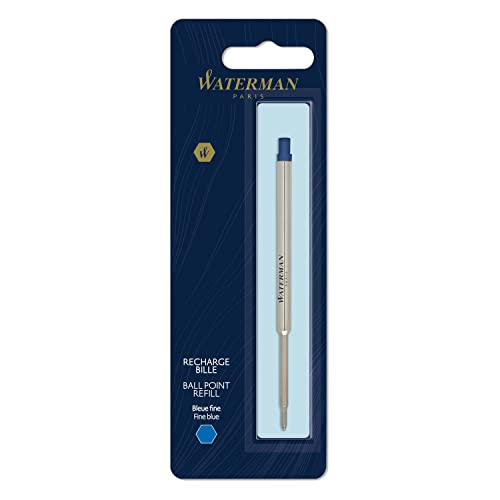 Waterman Ersatzmine für Kugelschreiber | feine Spitze | Blaue Tinte | 1 Stück von Waterman