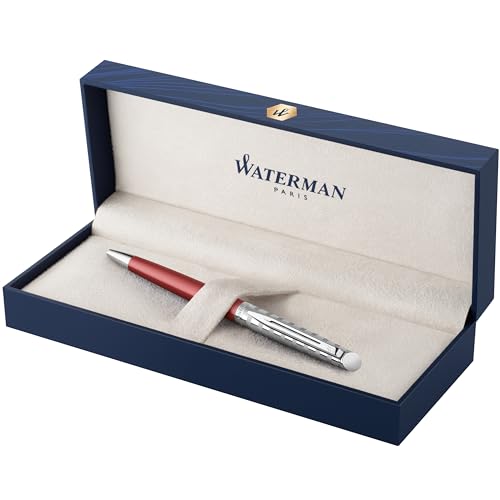 Waterman Hémisphère Kugelschreiber, Hemisphere French Riviera Collection, Le Club Red, mittlere Spitze, Geschenkbox Waterman Hémisphère Kugelschreiber, Hemisphere French Riviera Collection, Le Club Red, mittlere Spitze, Geschenkbox von Waterman