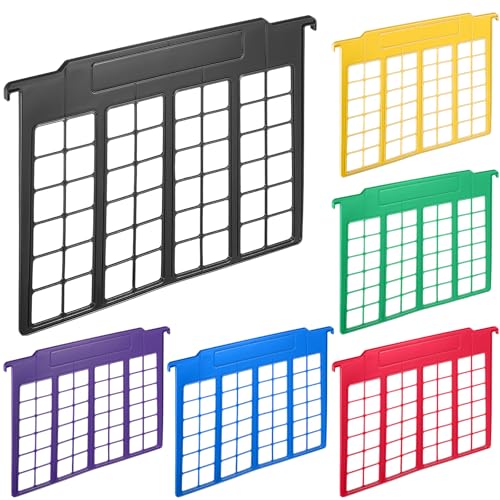 Watersay Akten- und Ordner-Trennblätter, 27,9 x 15,2 cm, Hängeregistratur-Trennwände, Kunststoff-Ordner, Organizer, einführbare Aktentrenner, Büro-Aktenzubehör für Organisation, 6 Farben Watersay Akten- und Ordner-Trennblätter, 27,9 x 15,2 cm, Hängeregistratur-Trennwände, Kunststoff-Ordner, Organizer, einführbare Aktentrenner, Büro-Aktenzubehör für Organisation, 6 Farben von Watersay