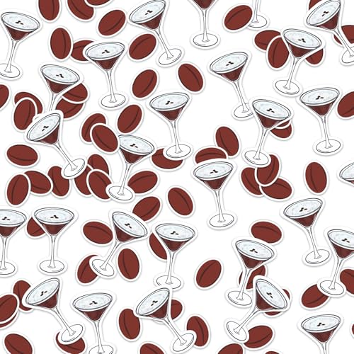 Watersay Martini-Geburtstagsparty-Konfetti, Bikinis und Martini-Becher, Konfetti für Brautparty, Verlobung, Junggesellinnenabschied, 400 Stück (Kaffee) Watersay Martini-Geburtstagsparty-Konfetti, Bikinis und Martini-Becher, Konfetti für Brautparty, Verlobung, Junggesellinnenabschied, 400 Stück (Kaffee) von Watersay