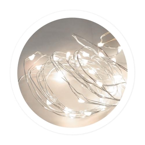 WatioWave LED-Lichterkette, 2 m, 2 x CR2032, Kaltlicht WatioWave LED-Lichterkette, 2 m, 2 x CR2032, Kaltlicht von WatioWave