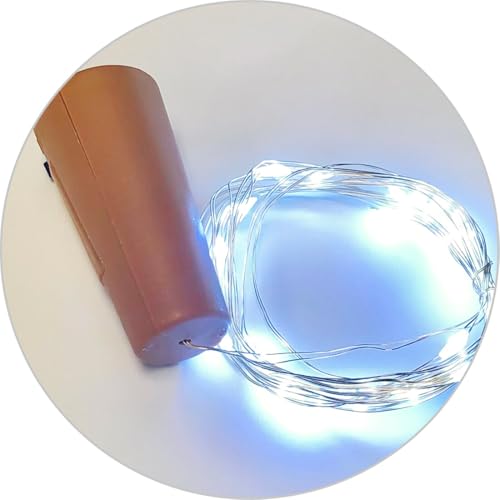 WatioWave LED-Lichterkette, 2 m, 6500 K, 3 x LR44 WatioWave LED-Lichterkette, 2 m, 6500 K, 3 x LR44 von WatioWave