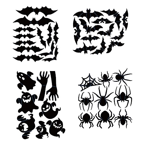 1pack /4set Realistische Fledermäuse Halloween Wanddekorationen Mit Doppelseitigen Aufklebern Für Wohnkultur Innen Und Außenbereich Home/Wand 1pack /4set Realistische Fledermäuse Halloween Wanddekorationen Mit Doppelseitigen Aufklebern Für Wohnkultur Innen Und Außenbereich Home/Wand von Watreketal