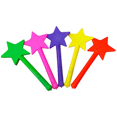 5pcs Star Glow Zauberstab LED Stick Leuchte Für Party Star von Watreketal