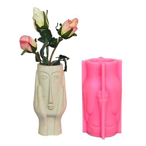 Abstrakte Kunstgesichtsförmige Pflanzer Vase Formen Zemente Form Silikonmaterial Für Handherstellung Saftig Pflanzlicher Blütenknopf Silikongussform Abstrakte Kunstgesichtsförmige Pflanzer Vase Formen Zemente Form Silikonmaterial Für Handherstellung Saftig Pflanzlicher Blütenknopf Silikongussform von Watreketal