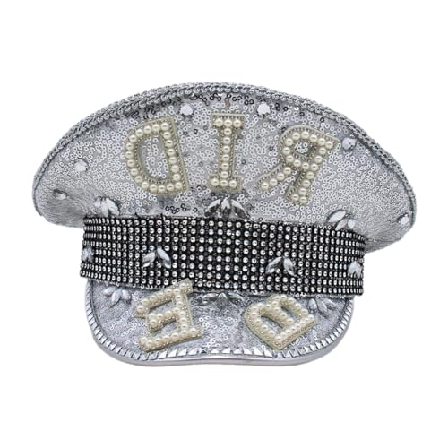 Brauthut Perlen Kapitän Geschrustte Strasssteine empfindliche Braut Besetztes Hand Perlen Hochleistungs Kapitän Kostüm Männer Brauthut Perlen Kapitän Geschrustte Strasssteine empfindliche Braut Besetztes Hand Perlen Hochleistungs Kapitän Kostüm Männer von Watreketal