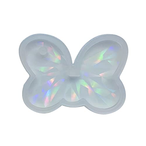 Buntes Holographisches Harzform Silikon Schlüsselbund Anhänger Für Schmuckherstellung Schmetterlingslilikon Kit Formen Für Epoxid von Watreketal