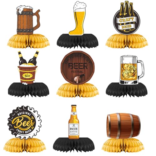 Deutsche Bierfestival Tischdekoration Set Von 9 Bayerischen Wabenschalen Mit Mittelstücken Die Für Oktoberfests Feierlichkeiten Kreativer Tisch Einstellung Tragbar Sind von Watreketal