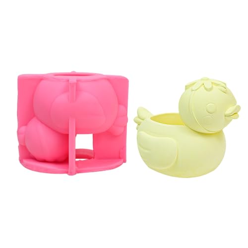 Entenblüten Töpfe Silikonform Beton Gips Kerzenhalter Formen Kristall Epoxidharz Form Handgemachtes Handwerk Blütentöpfe Epoxyformen von Watreketal